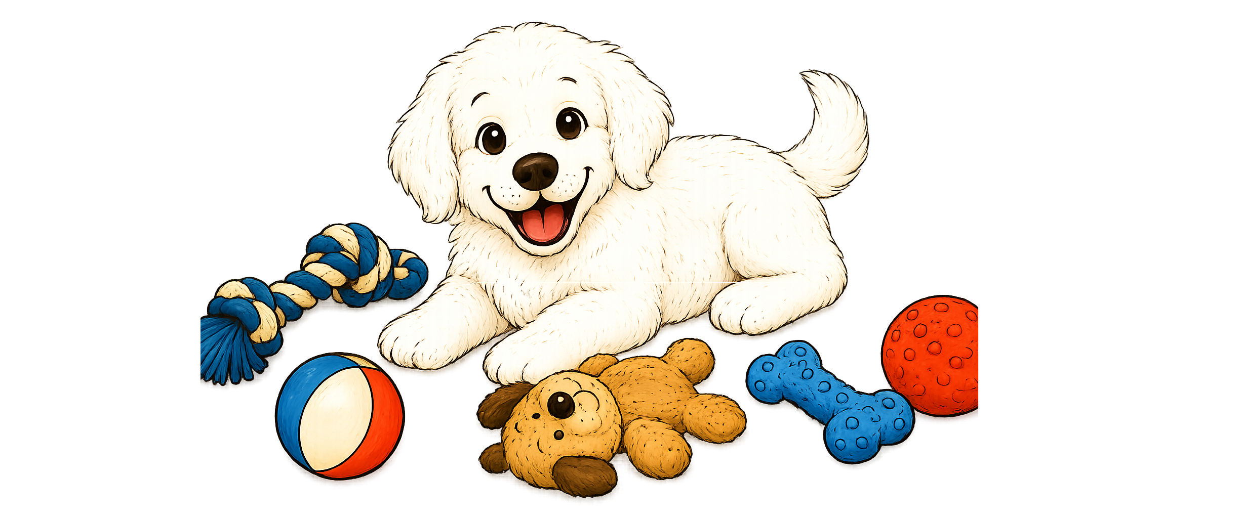 De 3 beste hondenspeeltjes voor puppy's