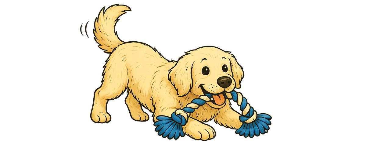 Zelfstandig spelen: zo leer je je hond zich te vermaken