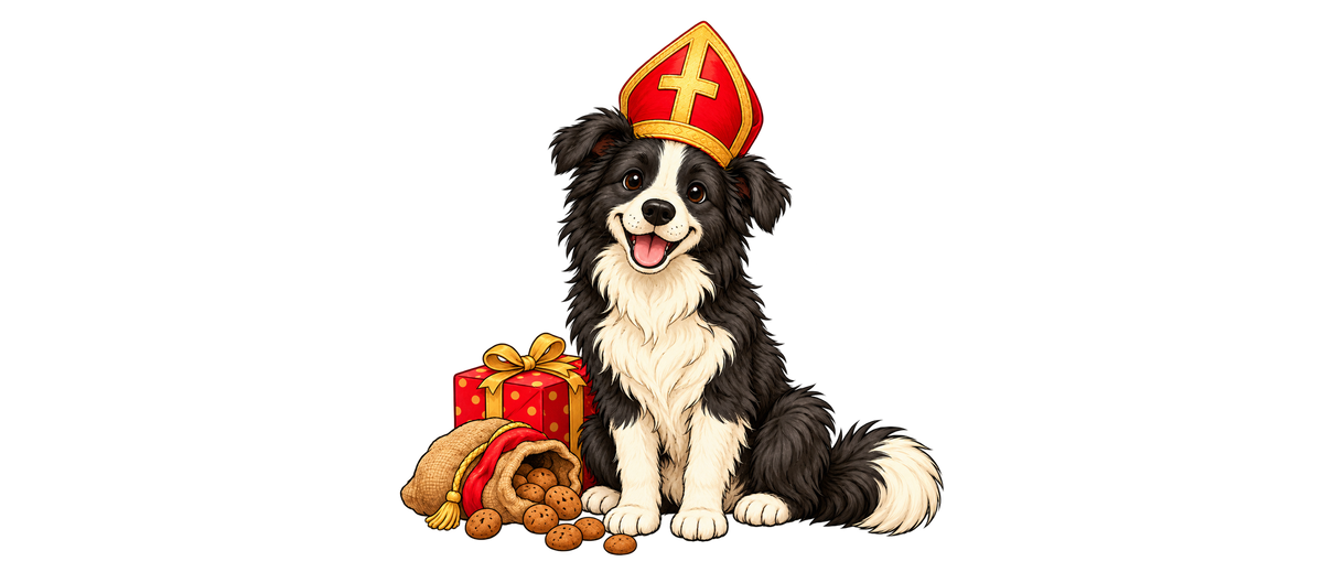 Wat geef je je hond met Sinterklaas?
