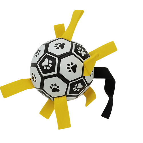 Ball with straps