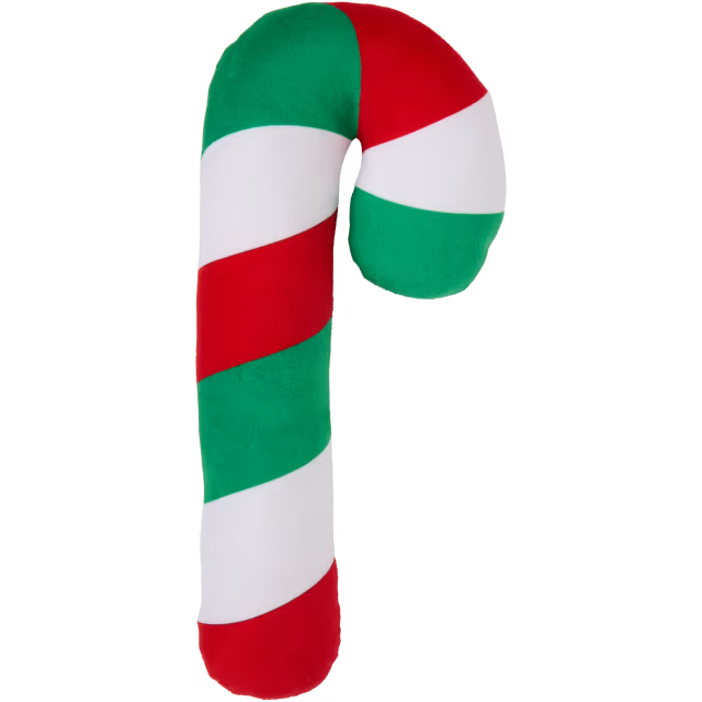 peluche en forme de canne de Noël