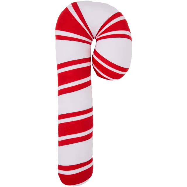 peluche en forme de canne de Noël