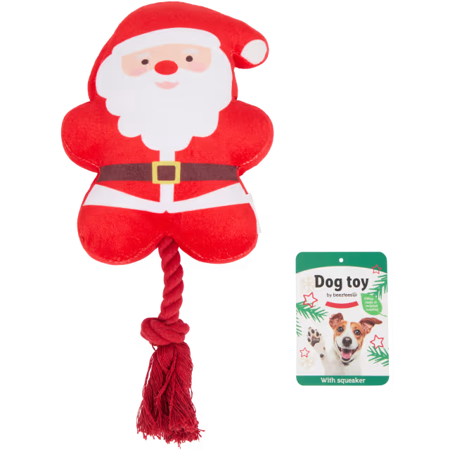 Christmas cuddly rope Santa Claus