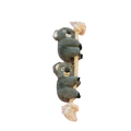 Koalas on a rope