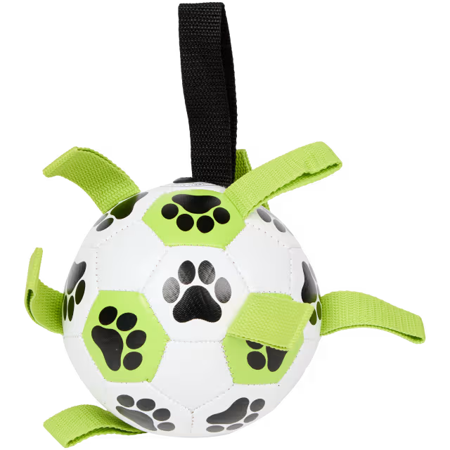 Ball with straps