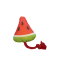 Floating watermelon with rope