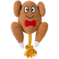 Plush turkey with rope